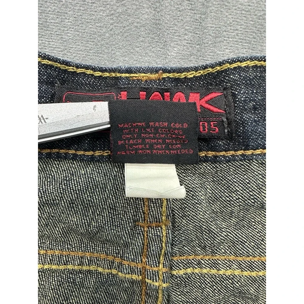 Tony Hawk Jeans Mens 38x30 HK 042820-05 Straight Wide Leg Skateboard Skater Dark